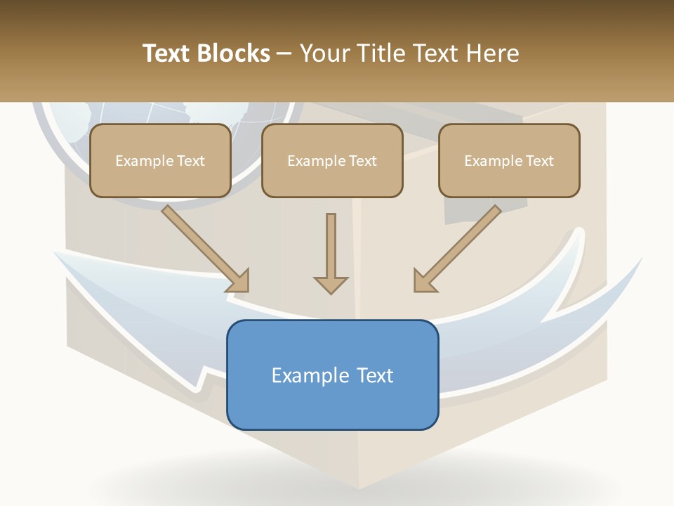 Standing Retired Water PowerPoint Template