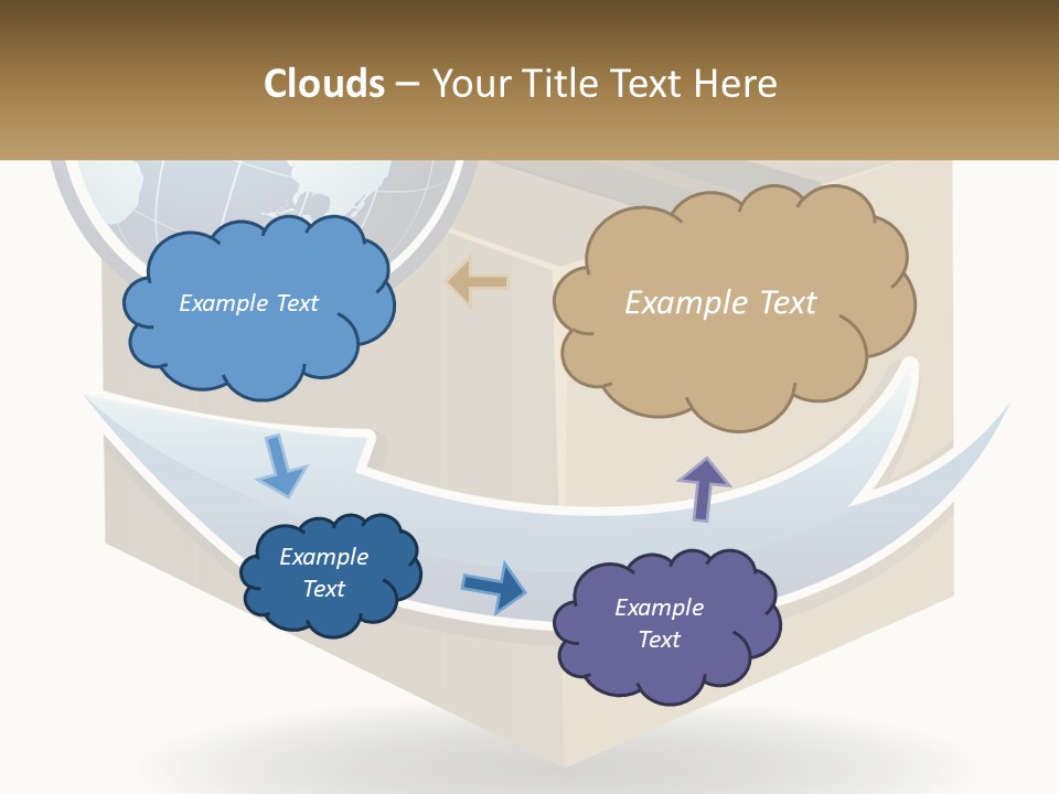 Standing Retired Water PowerPoint Template