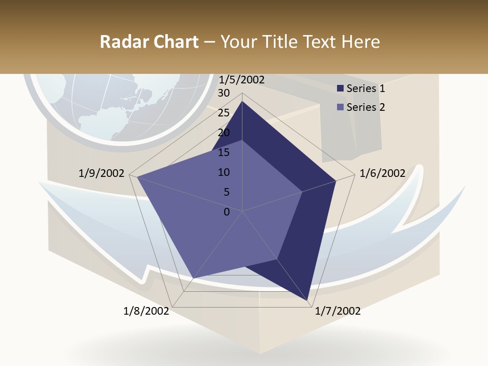 Standing Retired Water PowerPoint Template