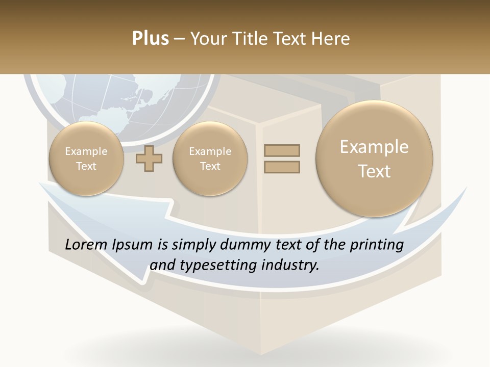 Standing Retired Water PowerPoint Template