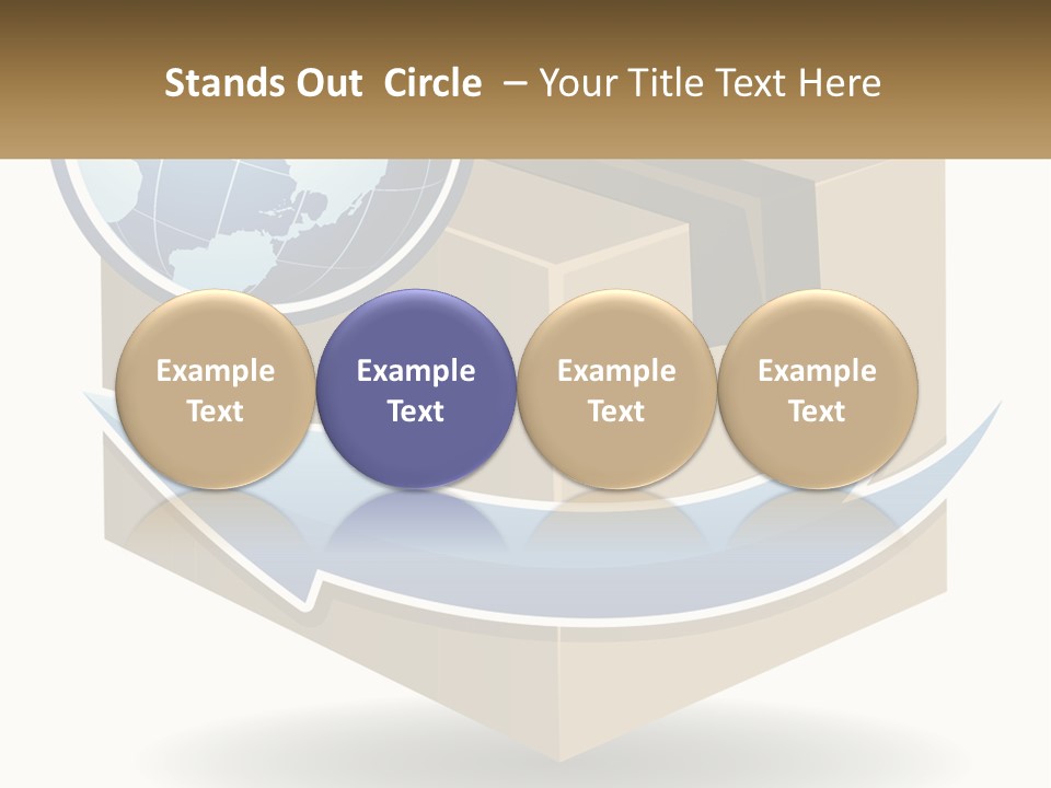 Standing Retired Water PowerPoint Template