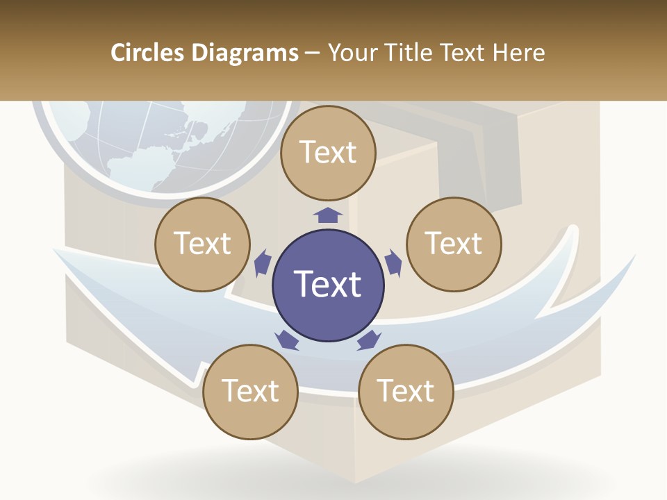 Standing Retired Water PowerPoint Template