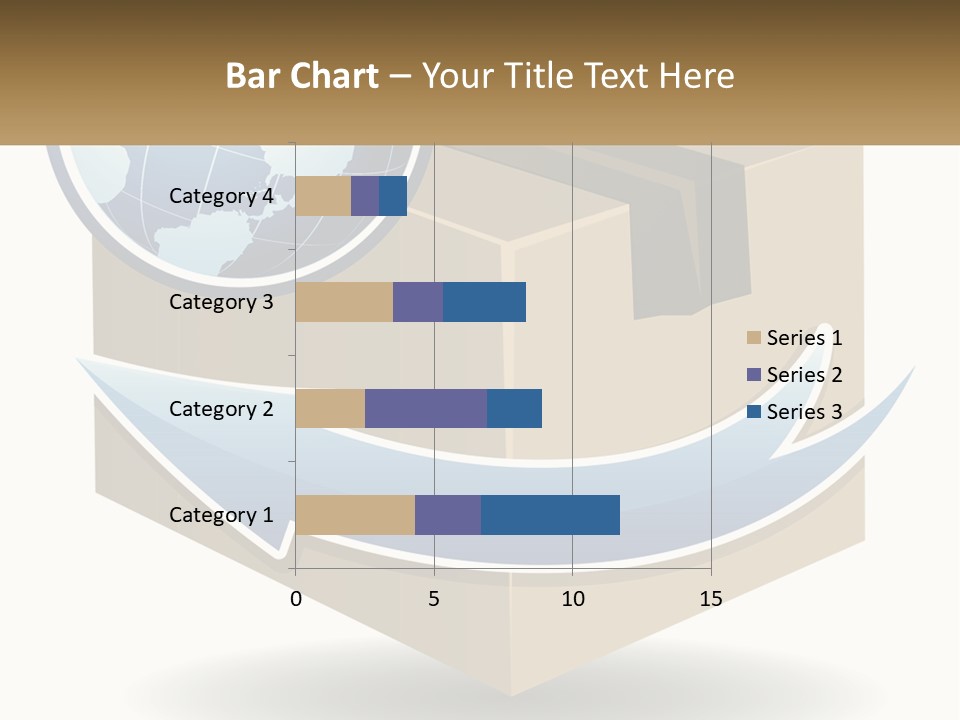 Standing Retired Water PowerPoint Template