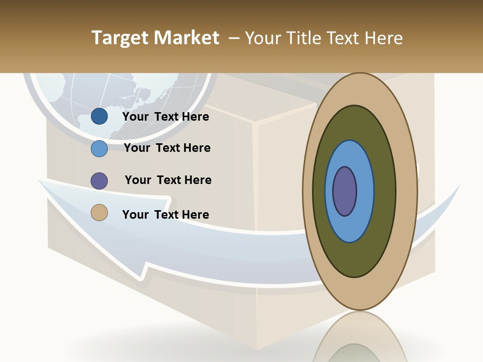 Standing Retired Water PowerPoint Template