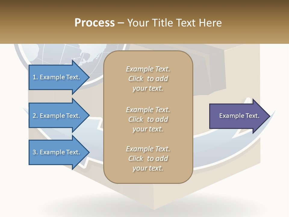 Standing Retired Water PowerPoint Template