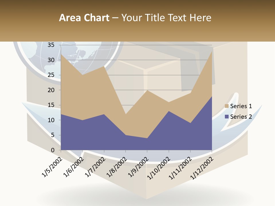 Standing Retired Water PowerPoint Template
