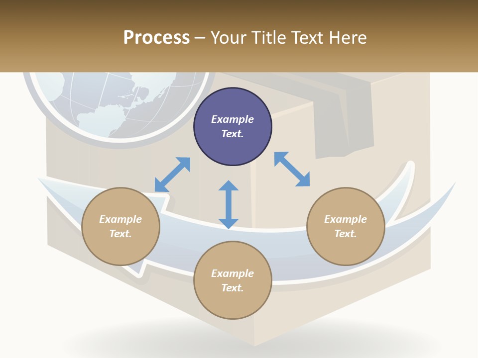 Standing Retired Water PowerPoint Template