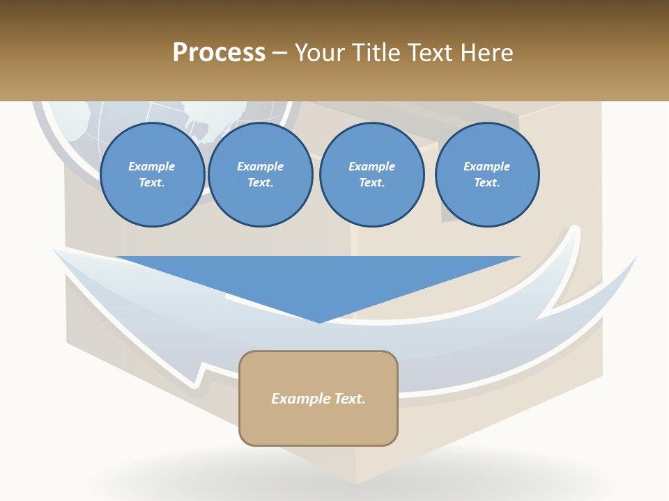 Standing Retired Water PowerPoint Template