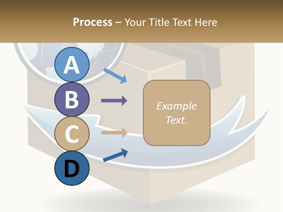 Standing Retired Water PowerPoint Template