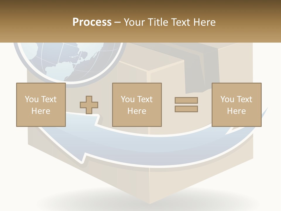 Standing Retired Water PowerPoint Template