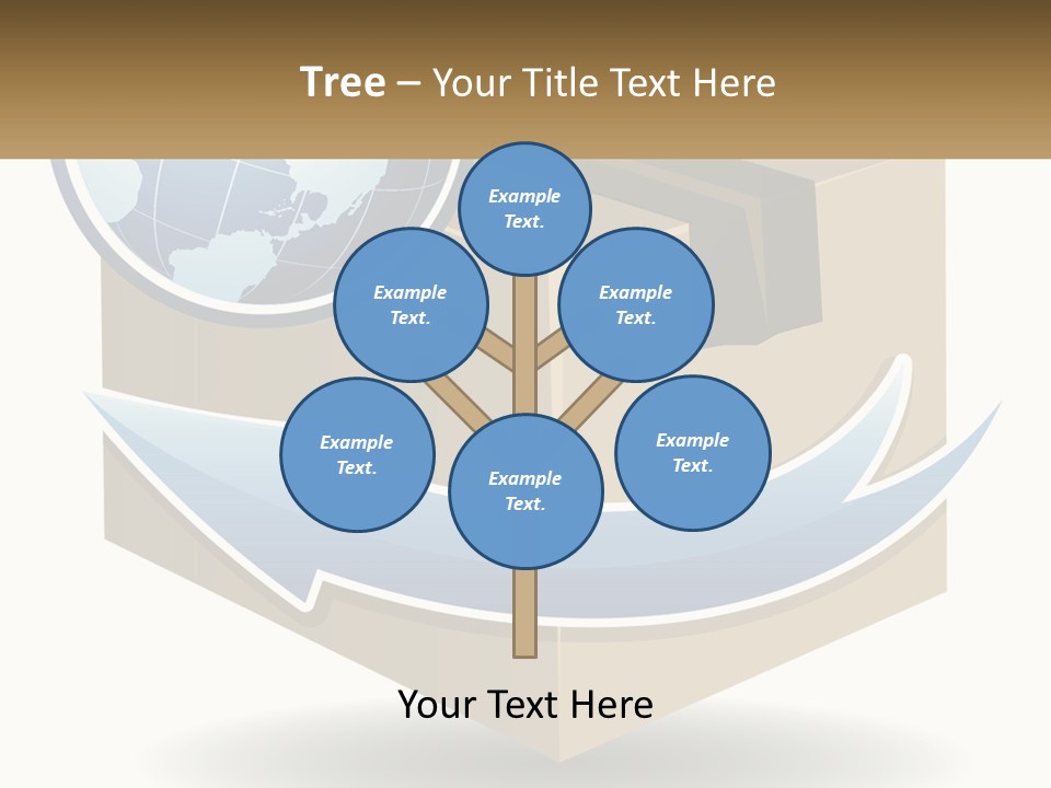 Standing Retired Water PowerPoint Template