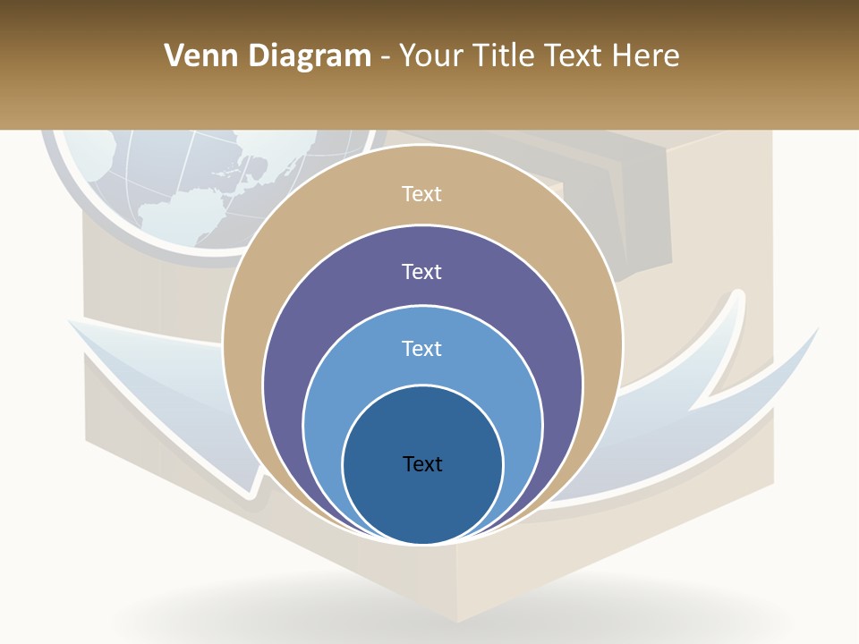 Standing Retired Water PowerPoint Template