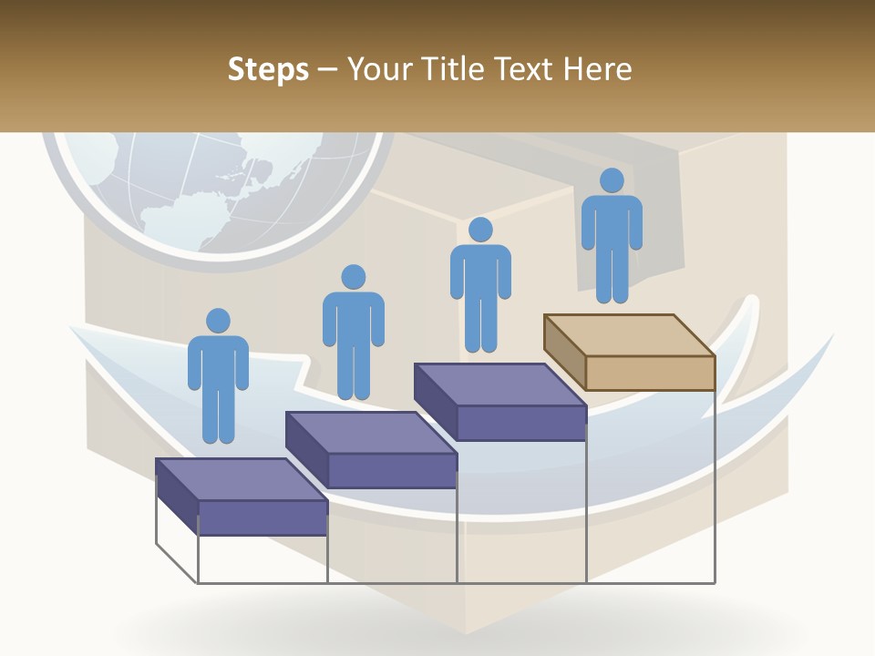 Standing Retired Water PowerPoint Template