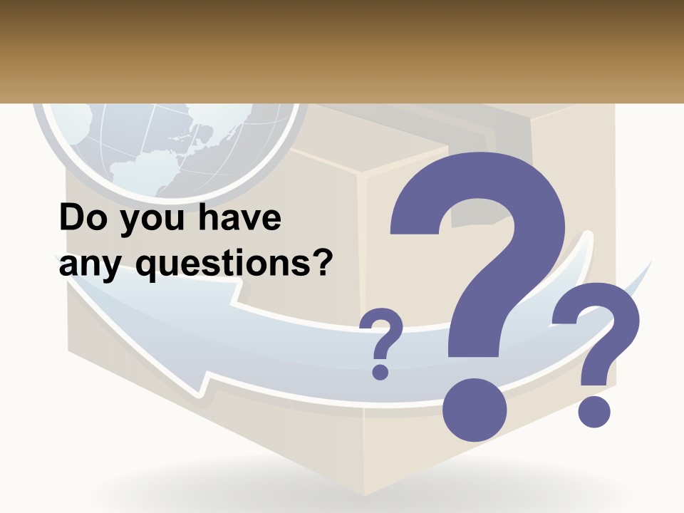 Standing Retired Water PowerPoint Template