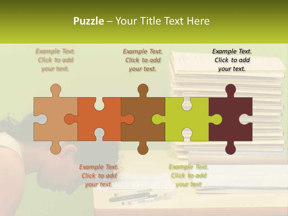 Peaceful Wave Calm PowerPoint Template