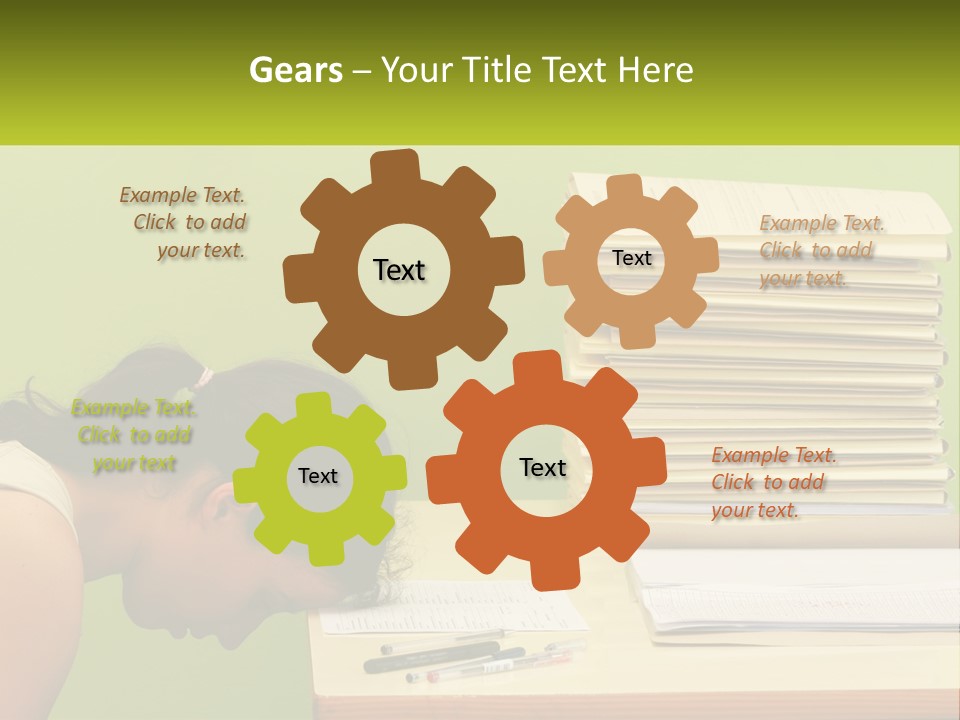 Peaceful Wave Calm PowerPoint Template