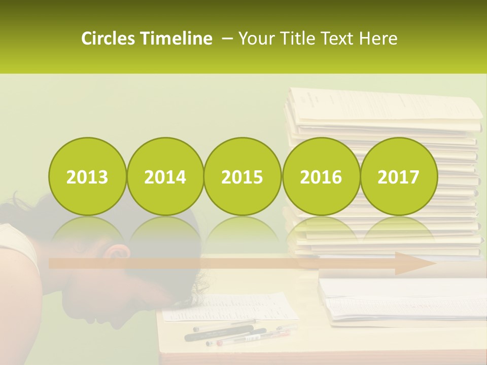 Peaceful Wave Calm PowerPoint Template