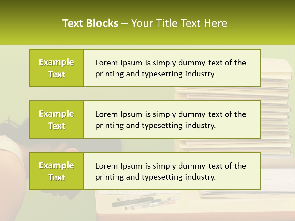 Peaceful Wave Calm PowerPoint Template