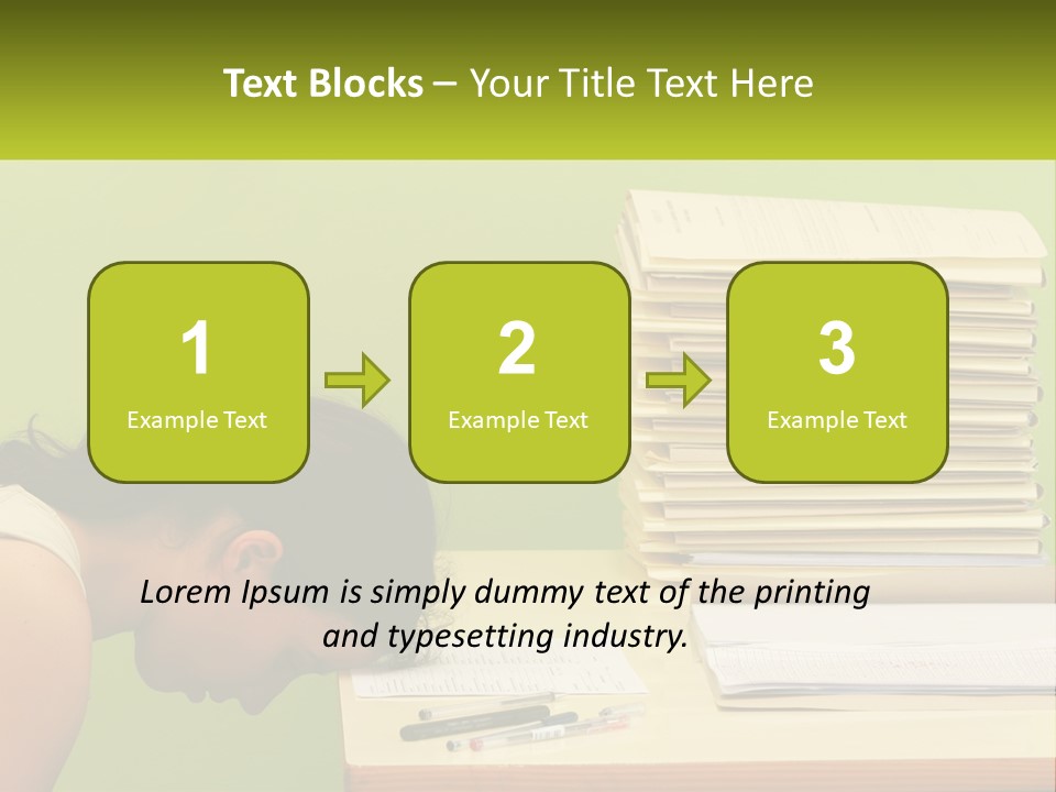 Peaceful Wave Calm PowerPoint Template