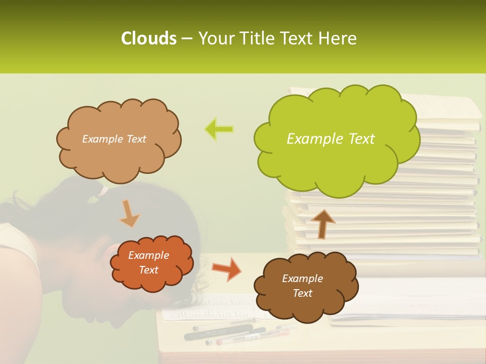Peaceful Wave Calm PowerPoint Template