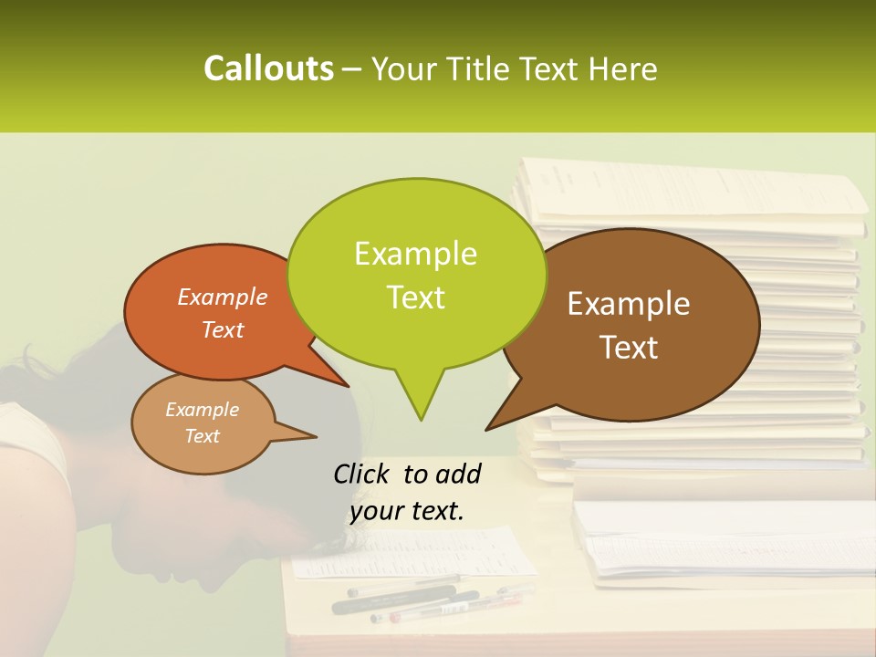 Peaceful Wave Calm PowerPoint Template