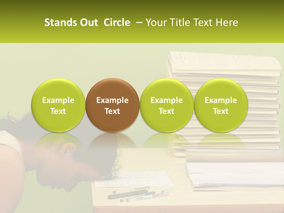 Peaceful Wave Calm PowerPoint Template