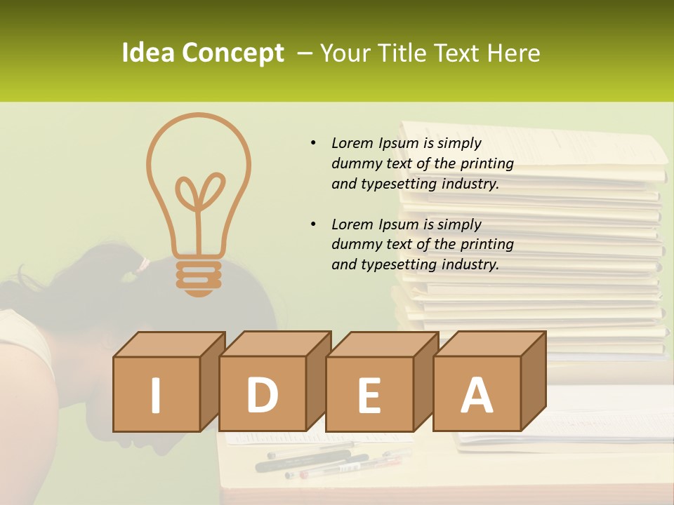 Peaceful Wave Calm PowerPoint Template