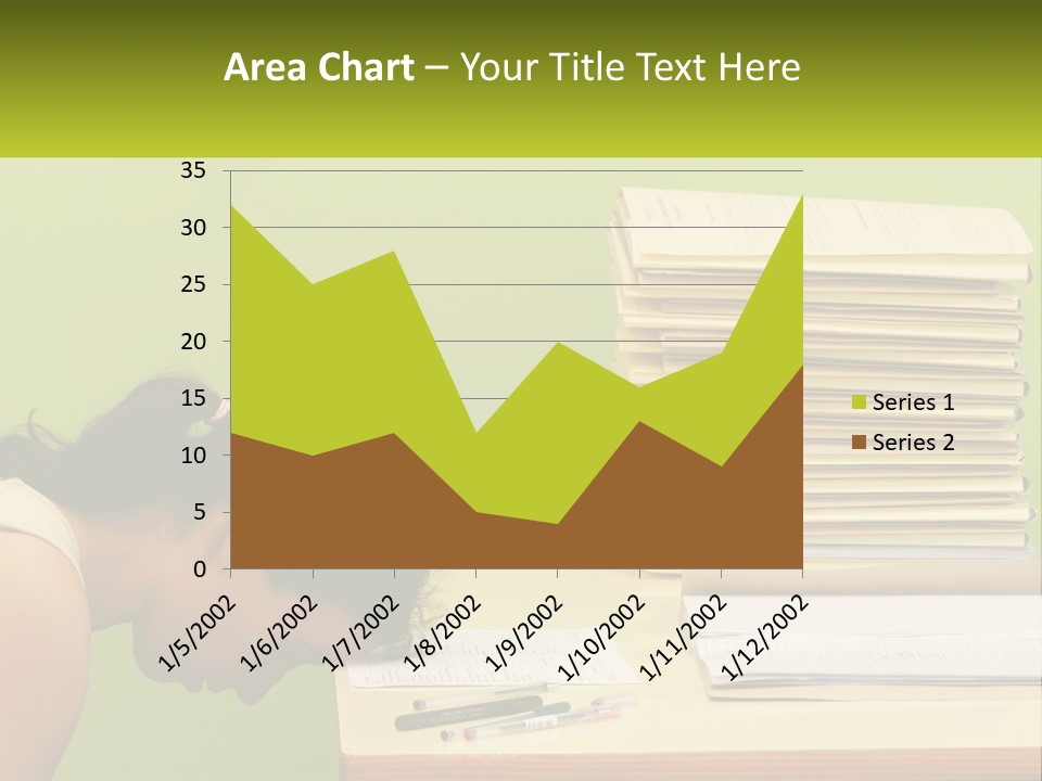 Peaceful Wave Calm PowerPoint Template