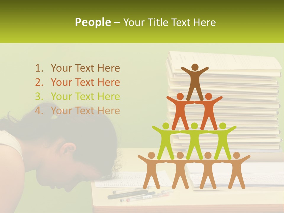 Peaceful Wave Calm PowerPoint Template