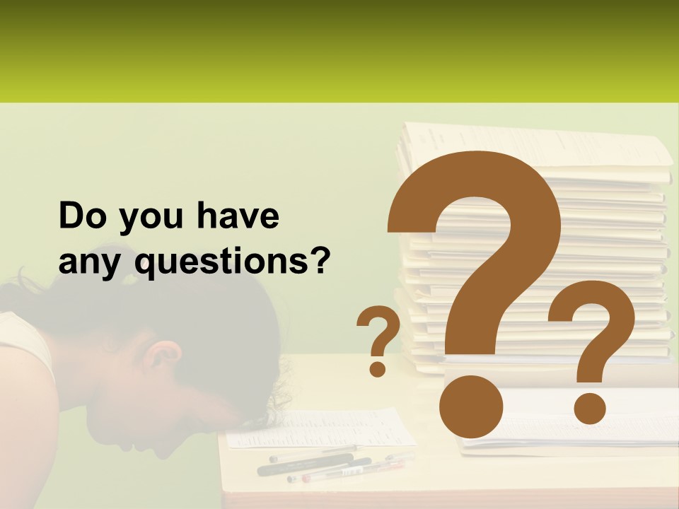 Peaceful Wave Calm PowerPoint Template