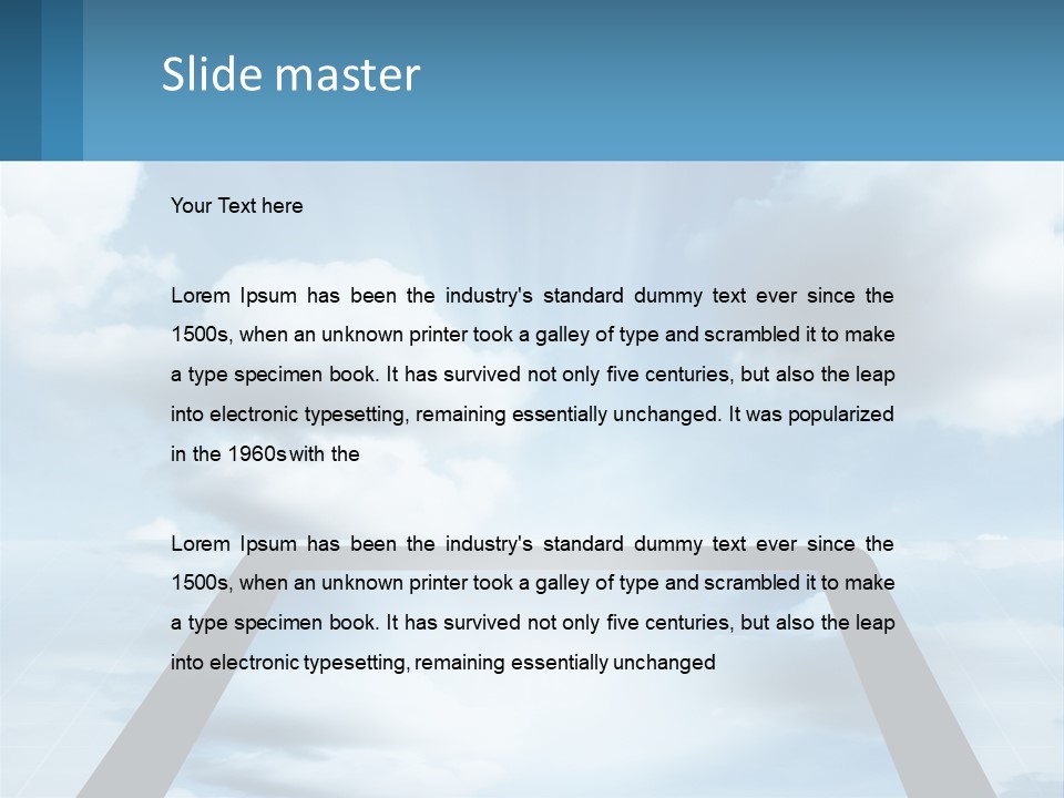 Wave Old Wellness PowerPoint Template