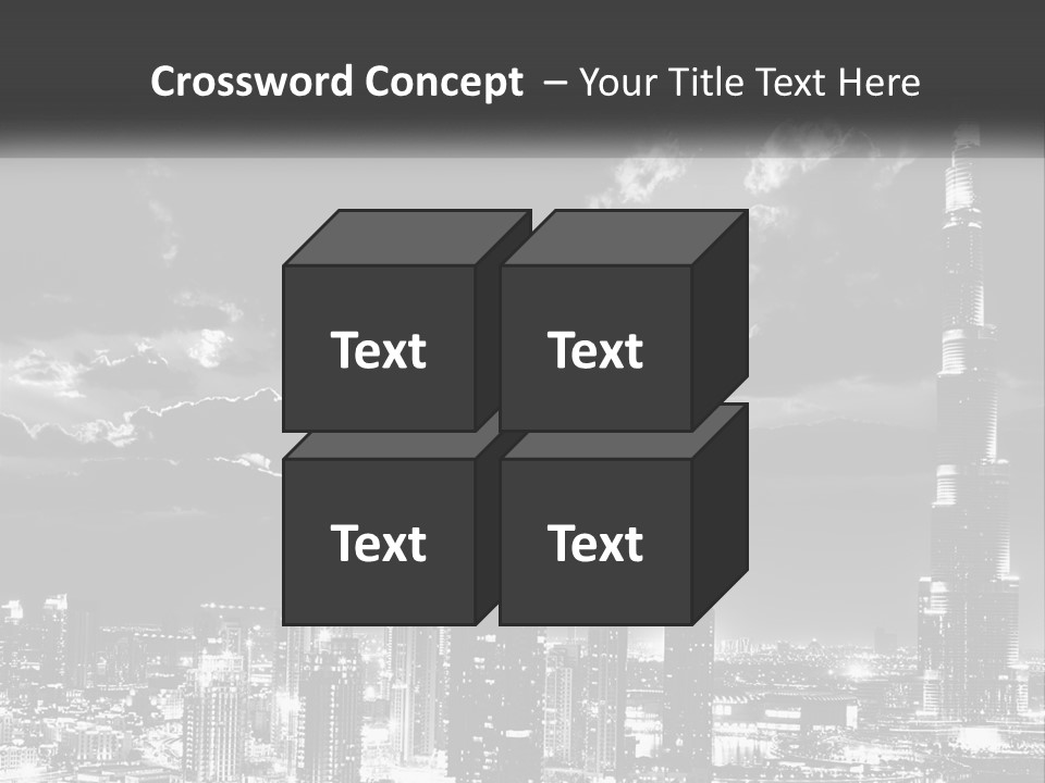 Elderly Sunset Senior PowerPoint Template