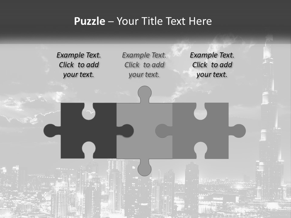 Elderly Sunset Senior PowerPoint Template