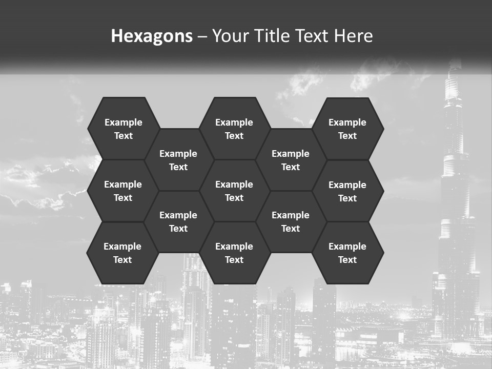 Elderly Sunset Senior PowerPoint Template