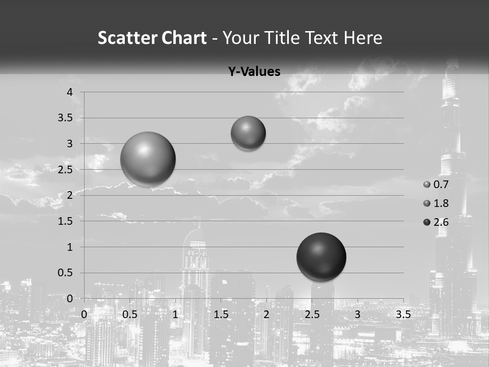 Elderly Sunset Senior PowerPoint Template