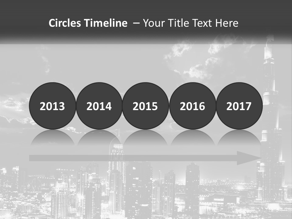 Elderly Sunset Senior PowerPoint Template