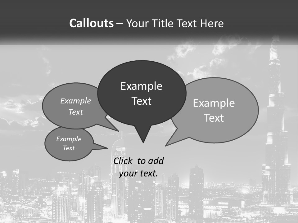 Elderly Sunset Senior PowerPoint Template