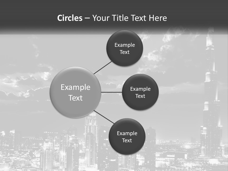 Elderly Sunset Senior PowerPoint Template