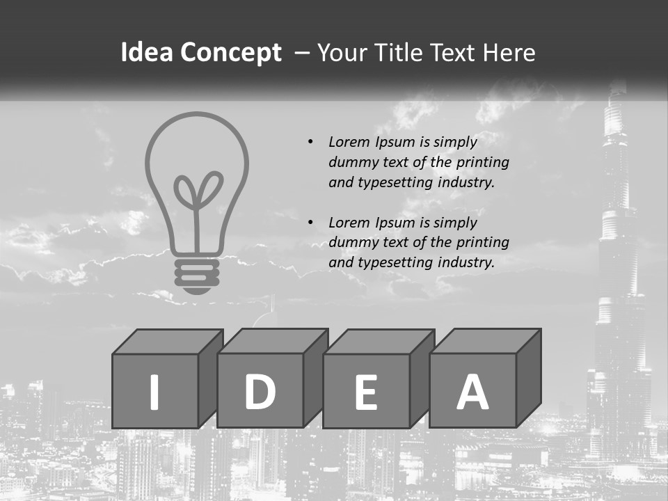 Elderly Sunset Senior PowerPoint Template