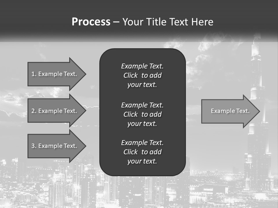 Elderly Sunset Senior PowerPoint Template