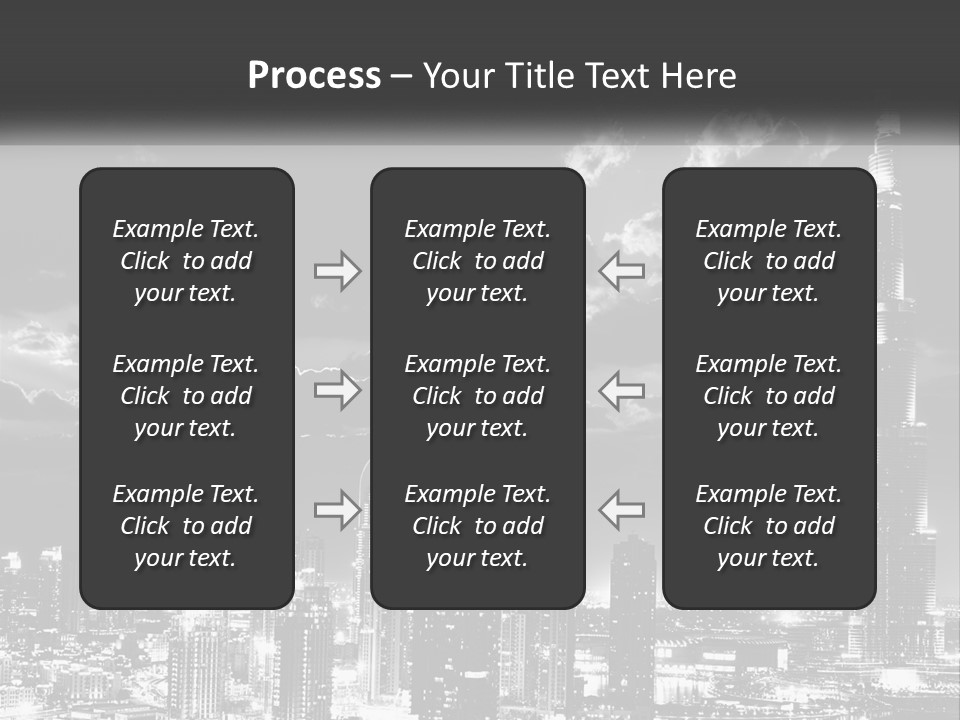 Elderly Sunset Senior PowerPoint Template