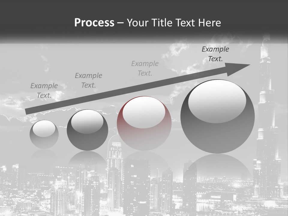 Elderly Sunset Senior PowerPoint Template