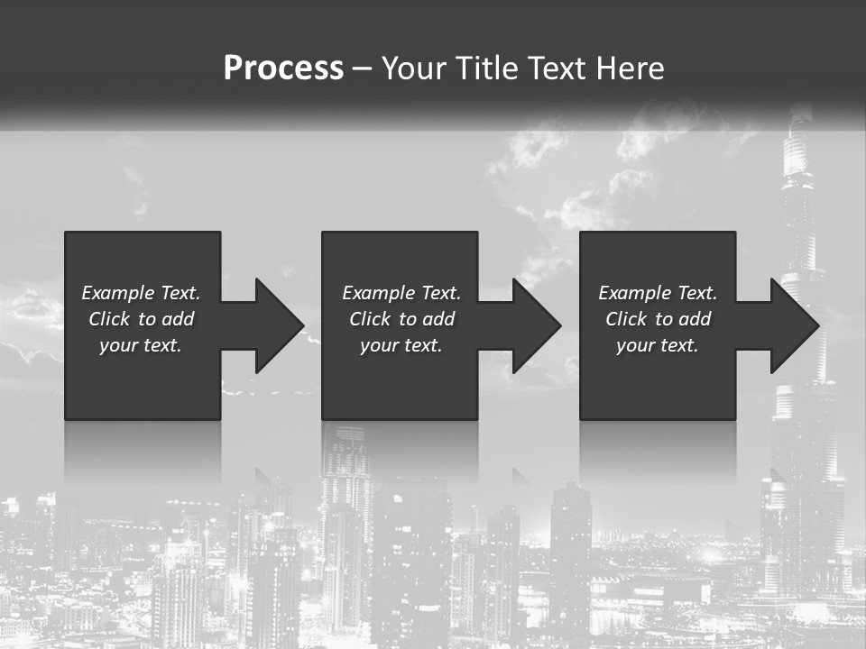 Elderly Sunset Senior PowerPoint Template