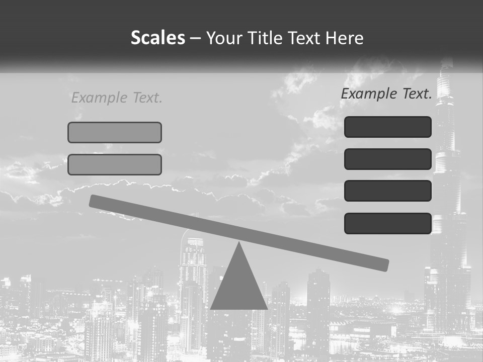 Elderly Sunset Senior PowerPoint Template