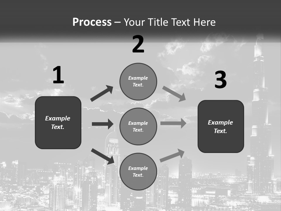 Elderly Sunset Senior PowerPoint Template