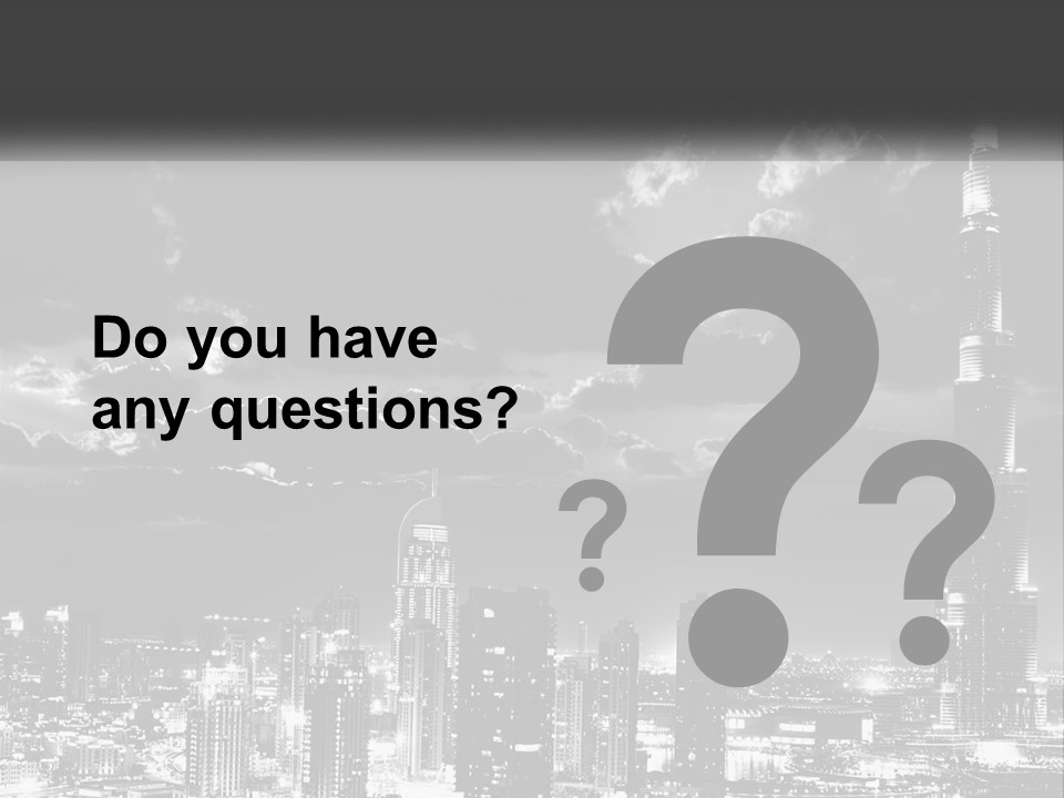 Elderly Sunset Senior PowerPoint Template