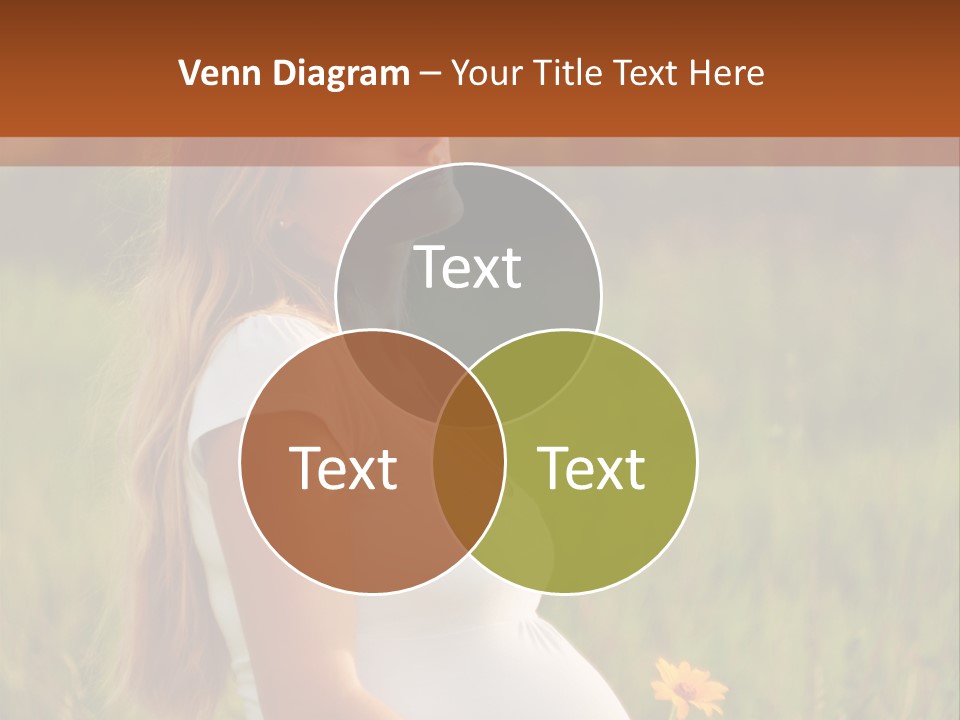 Parent Pensioner Wave PowerPoint Template