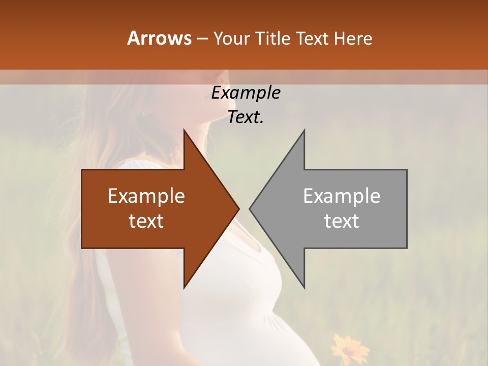 Parent Pensioner Wave PowerPoint Template