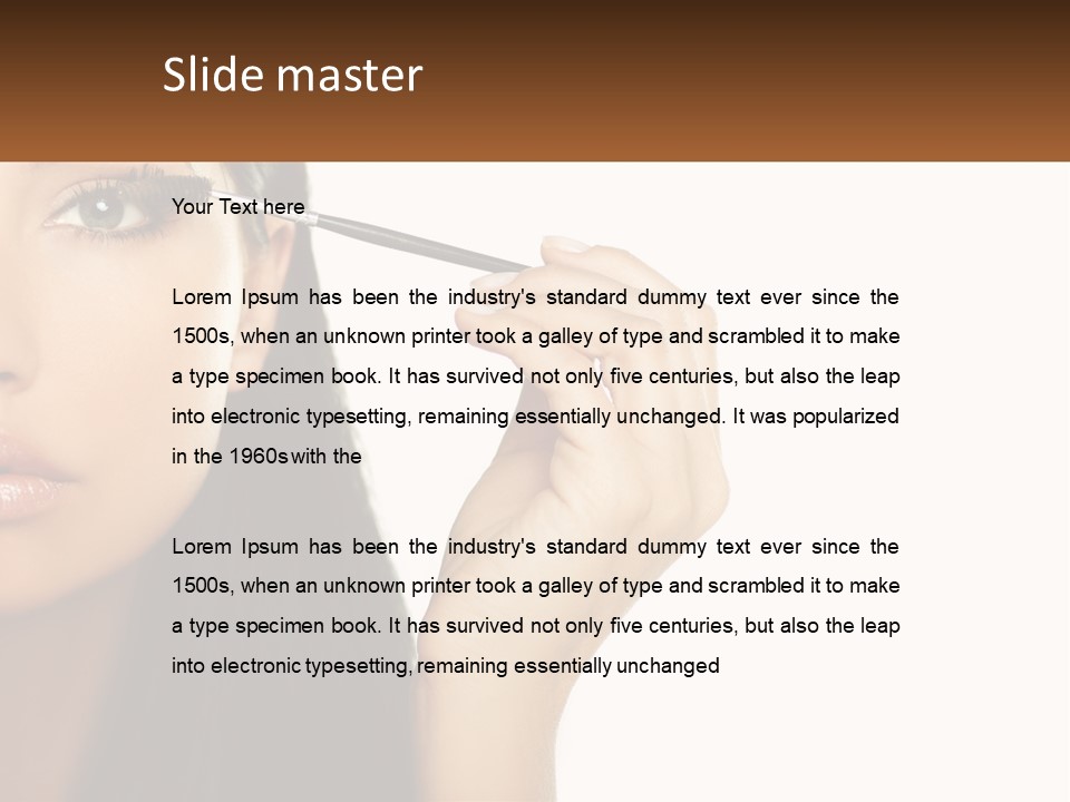 Sunset Senior Wave PowerPoint Template