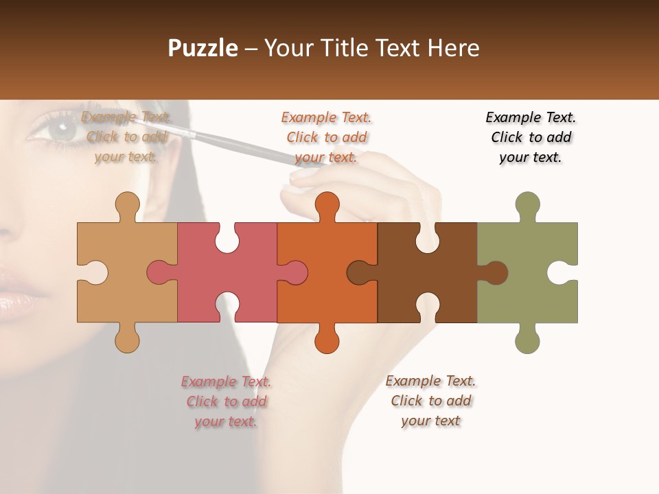 Sunset Senior Wave PowerPoint Template